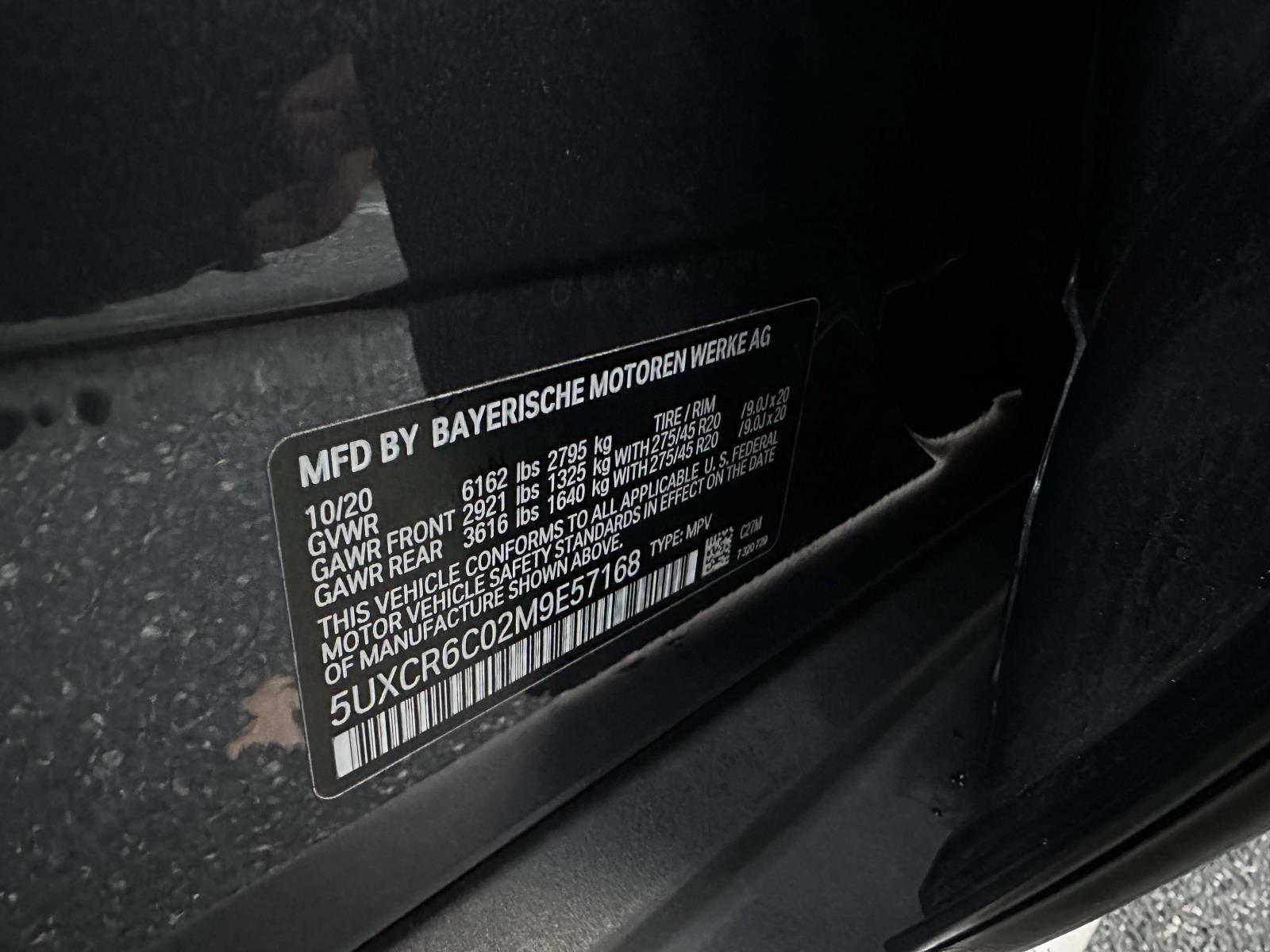 used 2021 BMW X5 car, priced at $32,098