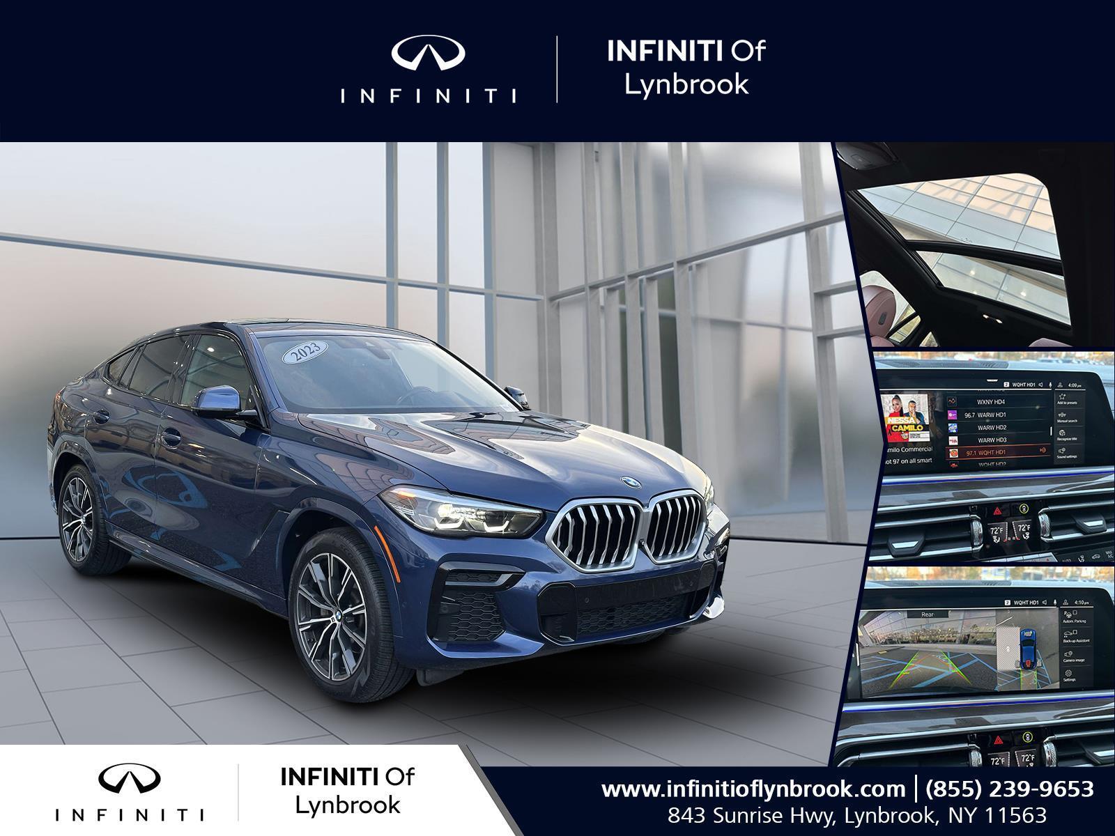 used 2023 BMW X6 car, priced at $52,947