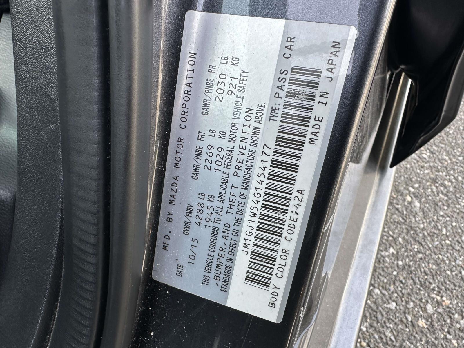 used 2016 Mazda Mazda6 car, priced at $10,998