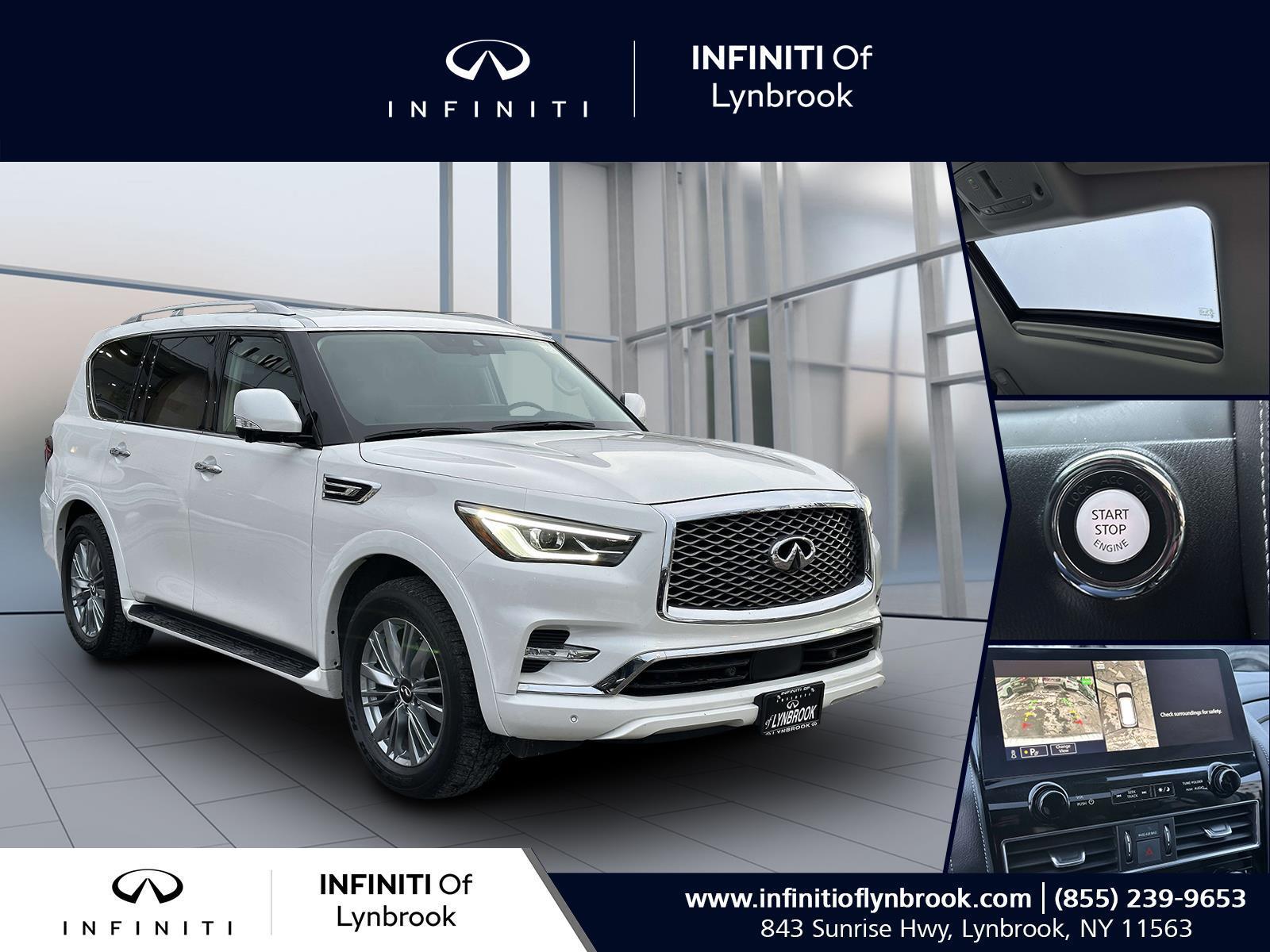 used 2024 INFINITI QX80 car, priced at $38,512