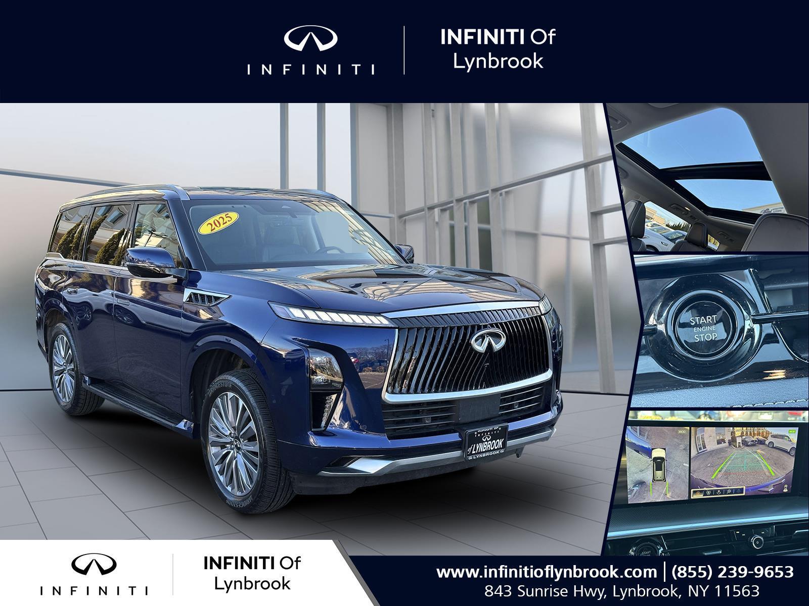 used 2025 INFINITI QX80 car, priced at $85,895