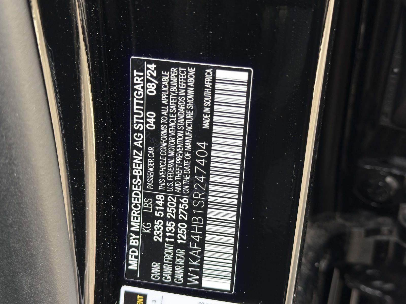 used 2025 Mercedes-Benz C-Class car, priced at $42,460