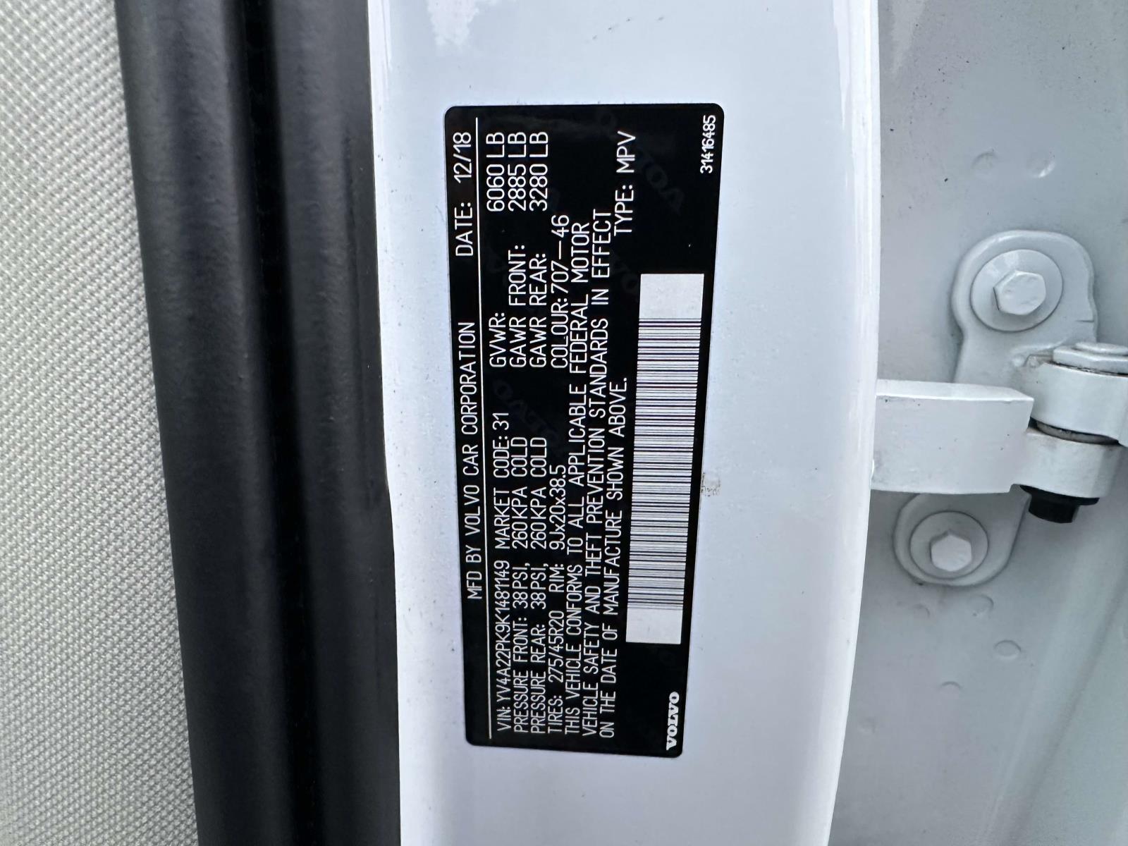 used 2019 Volvo XC90 car, priced at $19,918