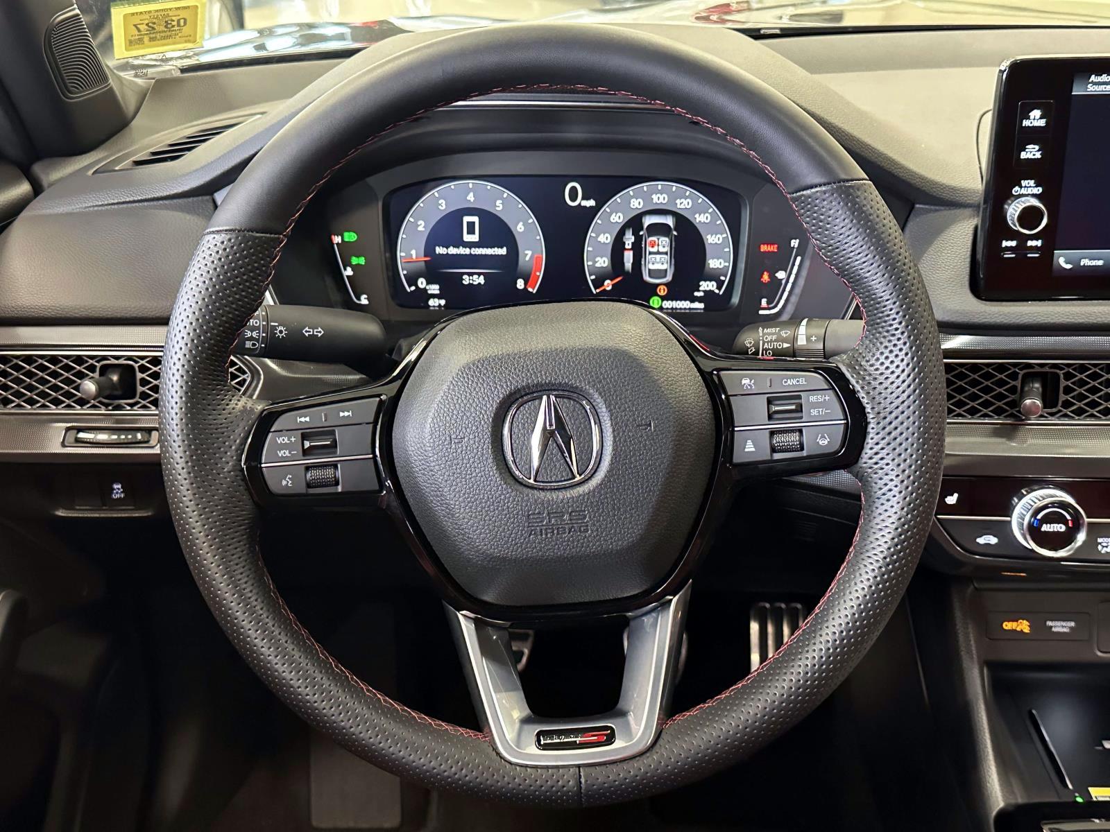 Certified Used 2025 Black Acura Type S Manual image 12