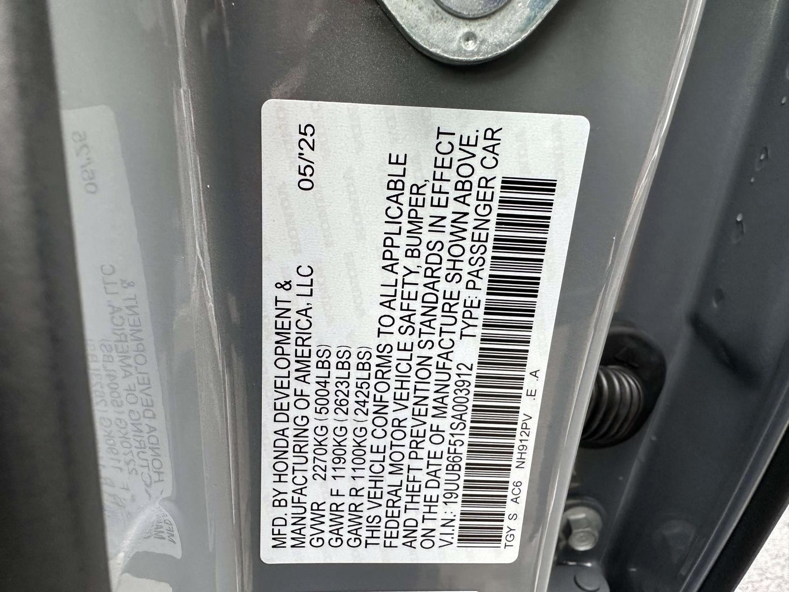 Certified Used 2025 Gray Acura SH-AWD w/A-Spec Package image 19