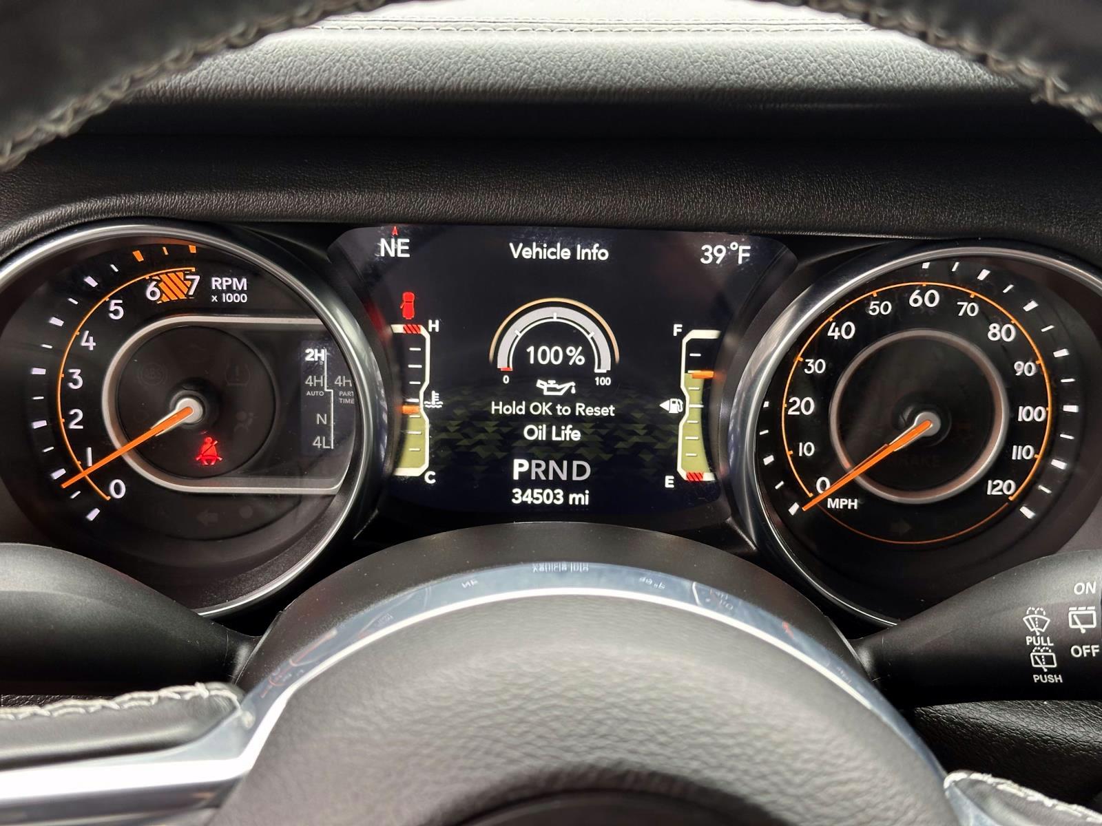 Used 2022 Black Clearcoat Jeep Unlimited Sahara 4x4 image 23