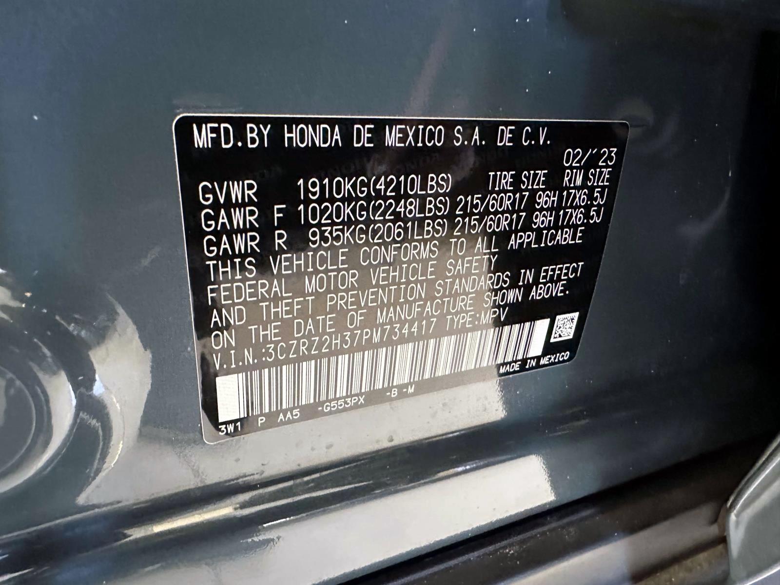 Used 2023 Nordic Forest Pearl Honda LX AWD CVT image 15