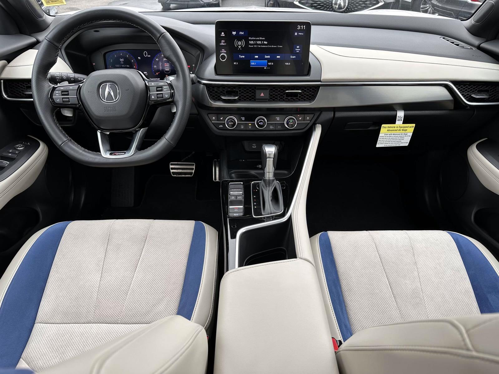 Certified Used 2025 White Acura AWD w/A-Spec Package image 14