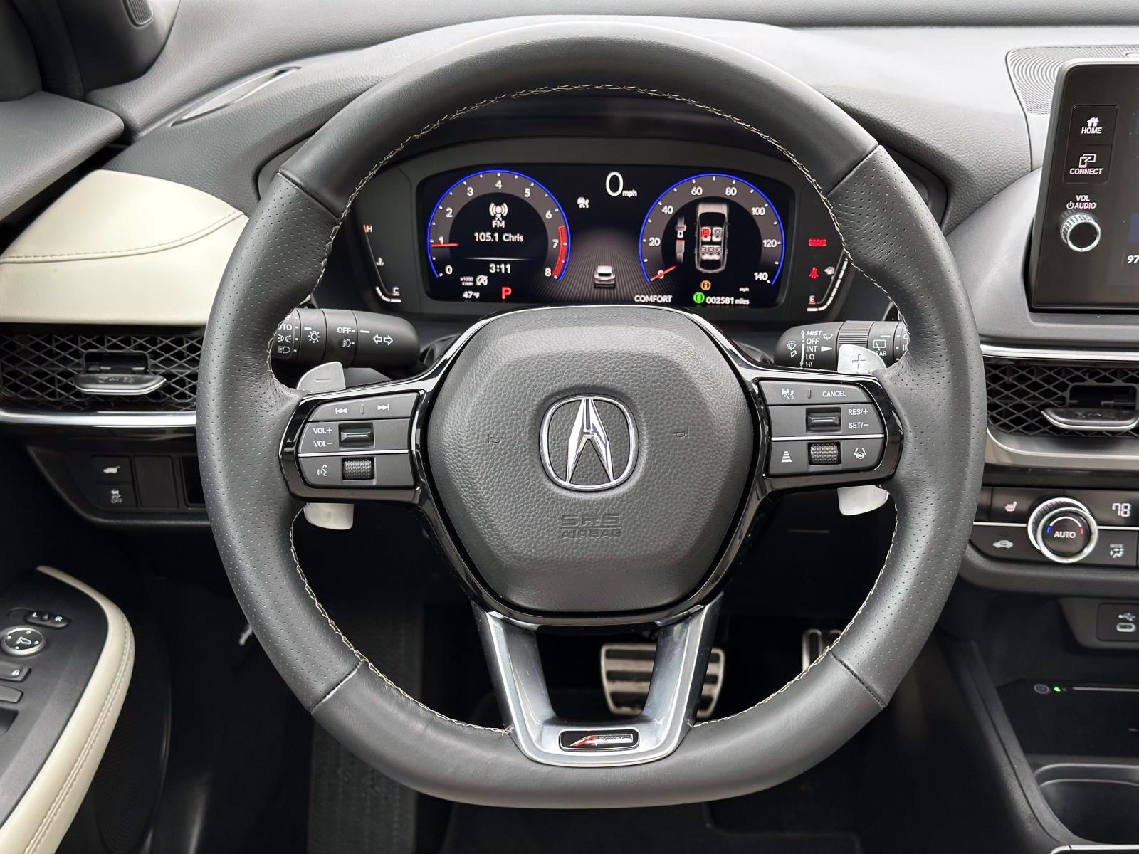 Certified Used 2025 White Acura AWD w/A-Spec Package image 15