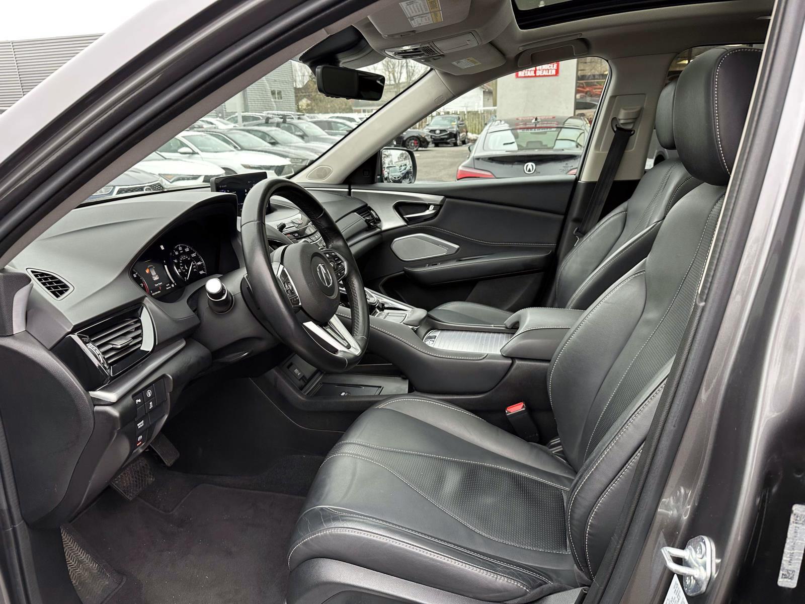 Certified Used 2022 Gray Acura FWD w/Technology Package image 14