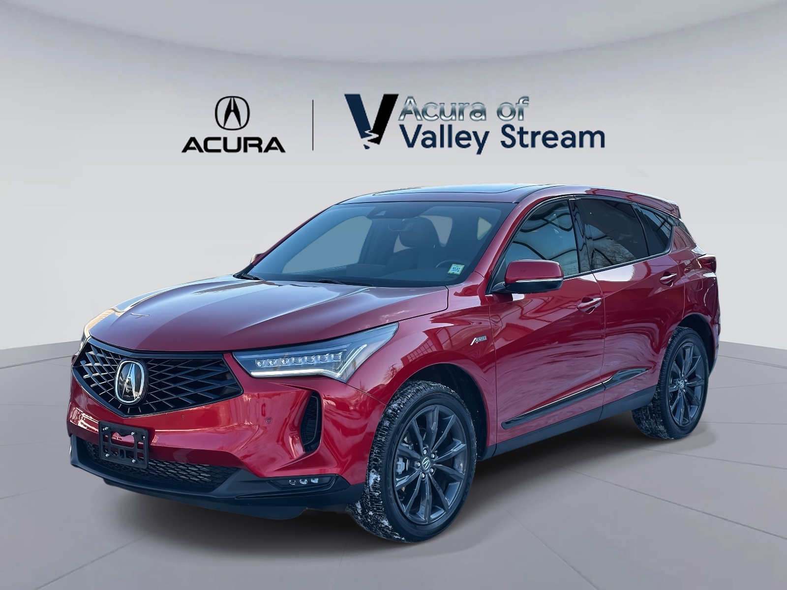 Certified Used 2025 Red Acura SH-AWD w/A-Spec Package image 3