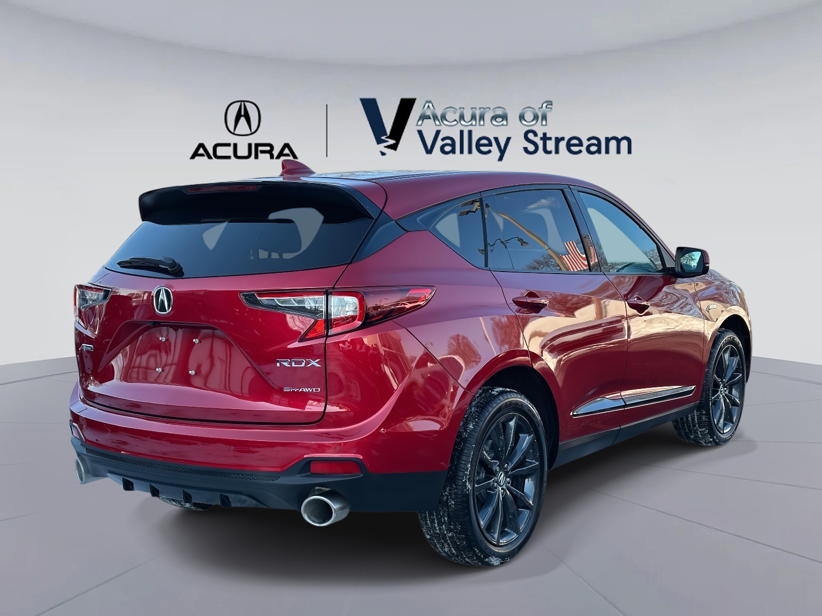 Certified Used 2025 Red Acura SH-AWD w/A-Spec Package image 5