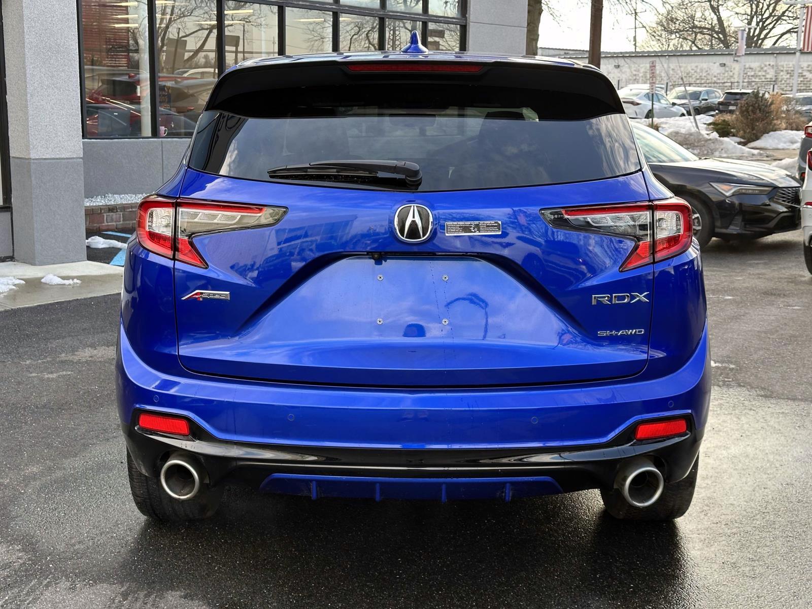 Certified Used 2025 Blue Acura SH-AWD w/A-Spec Advance Package image 6