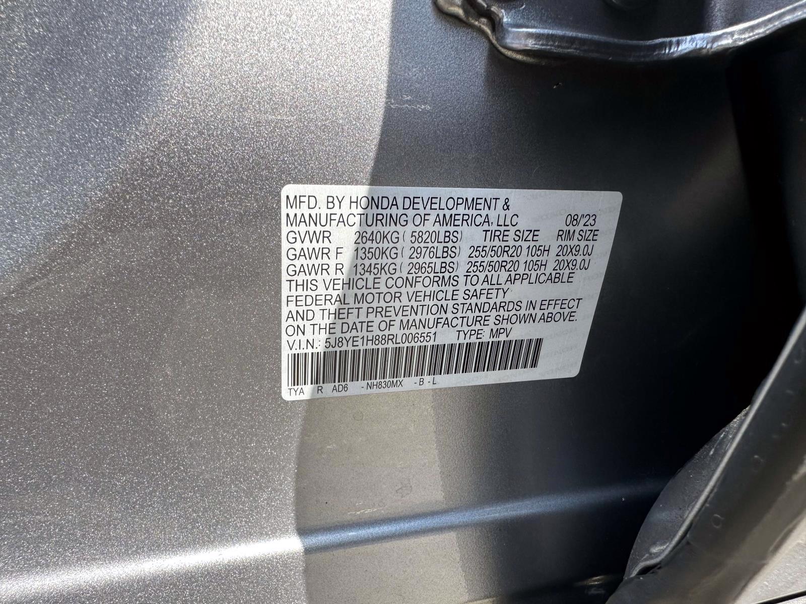 Certified Used 2024 Silver Acura SH-AWD w/Advance Package image 22