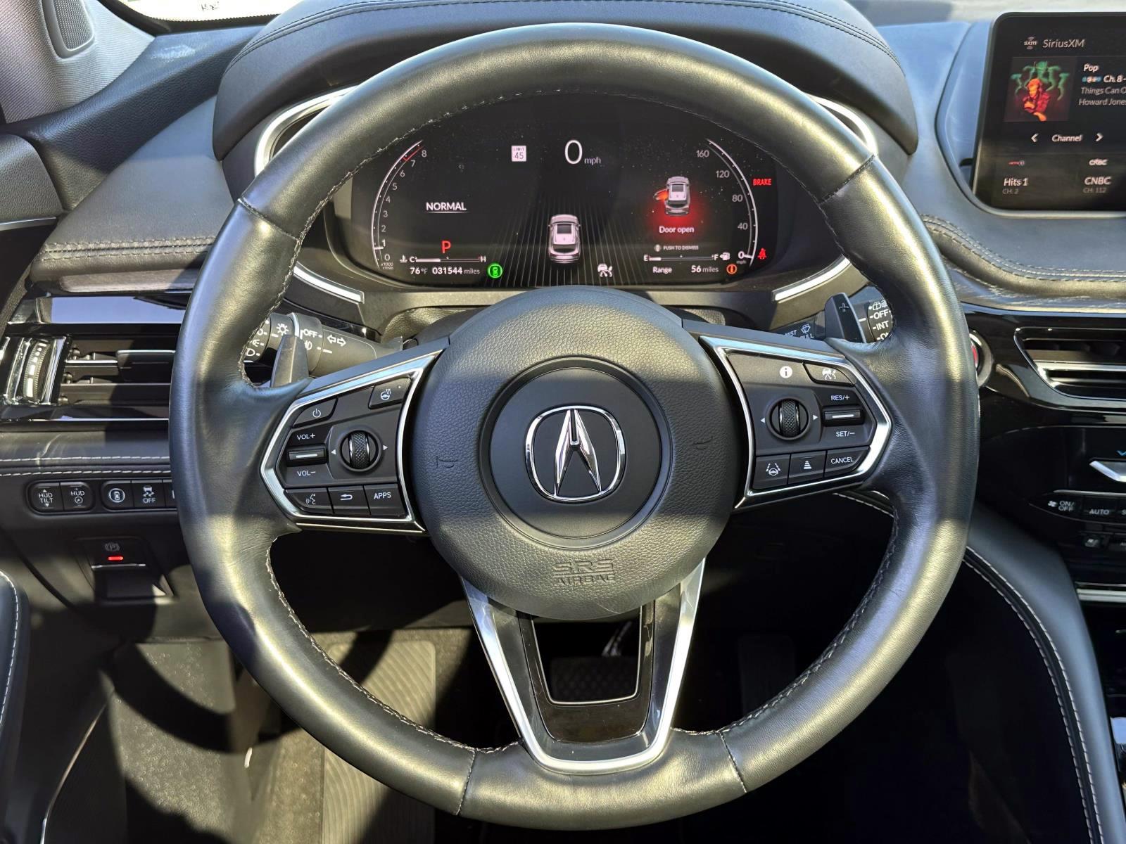 Certified Used 2023 White Acura SH-AWD w/Advance Package image 16