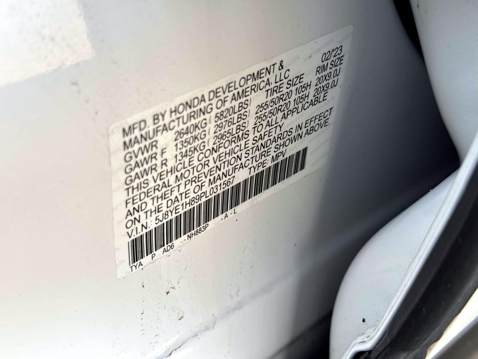 Certified Used 2023 White Acura SH-AWD w/Advance Package image 21