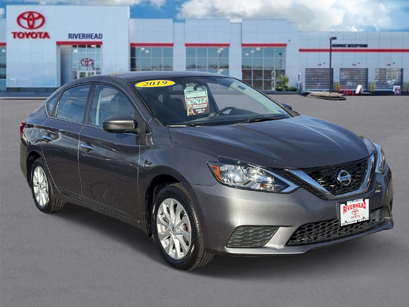 Used 2019 Nissan Sentra S with VIN 3N1AB7AP9KY276823 for sale in Riverhead, NY