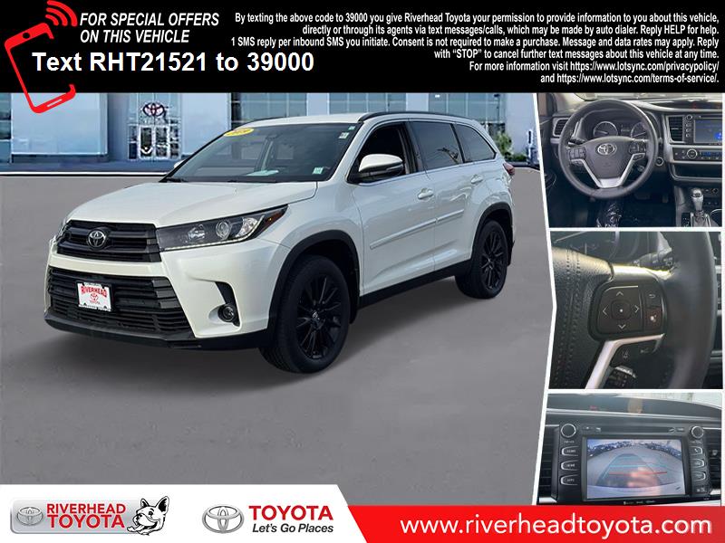 2019 Toyota Highlander SE's photo