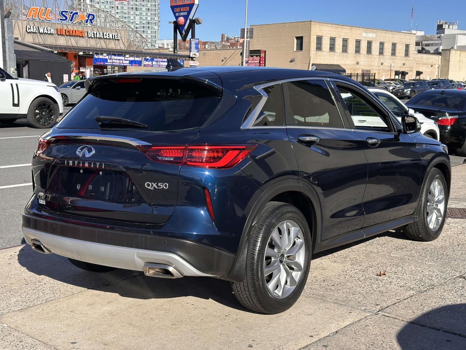 used 2022 INFINITI QX50 car, priced at $25,995