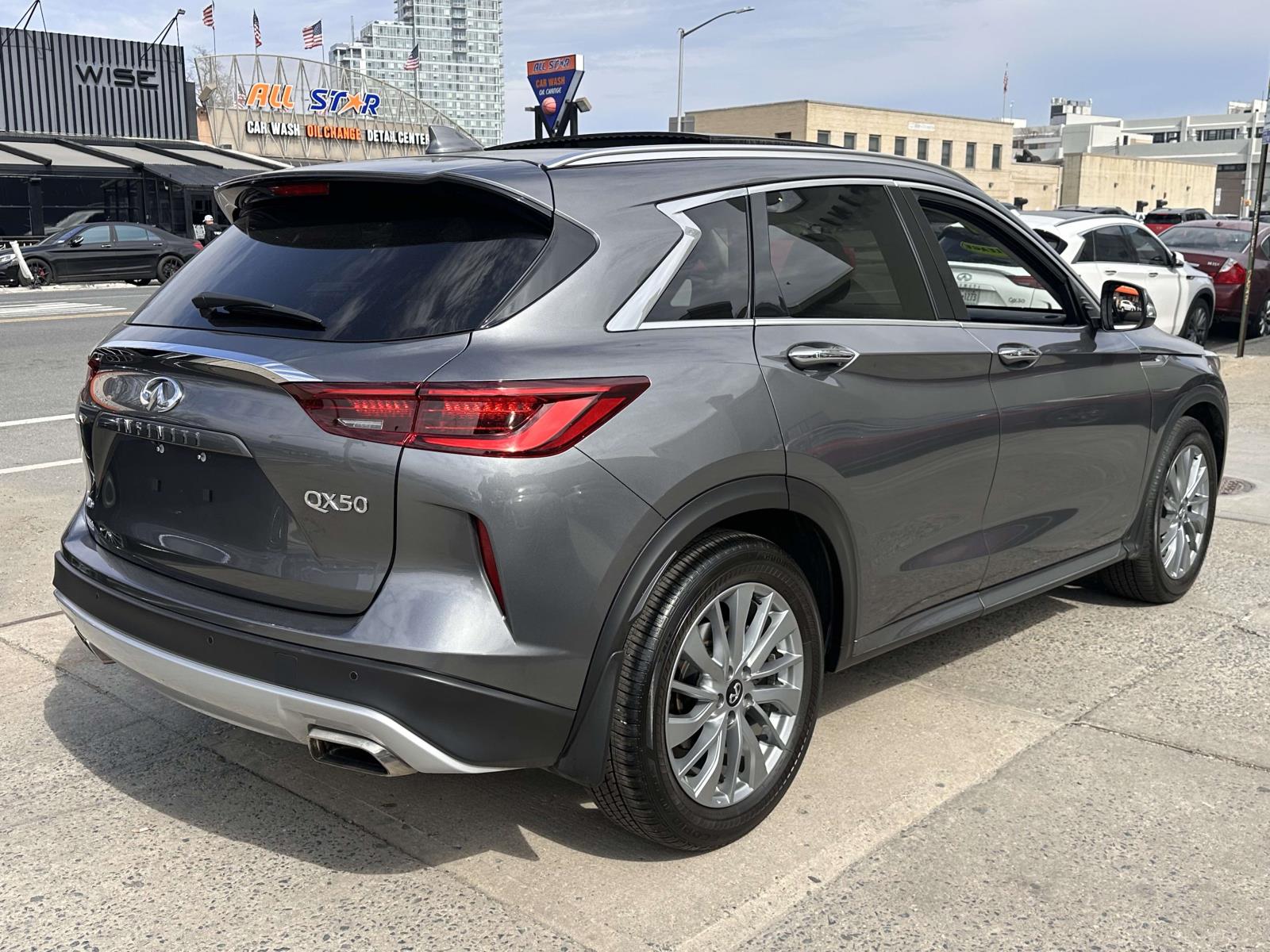 used 2024 INFINITI QX50 car, priced at $37,995