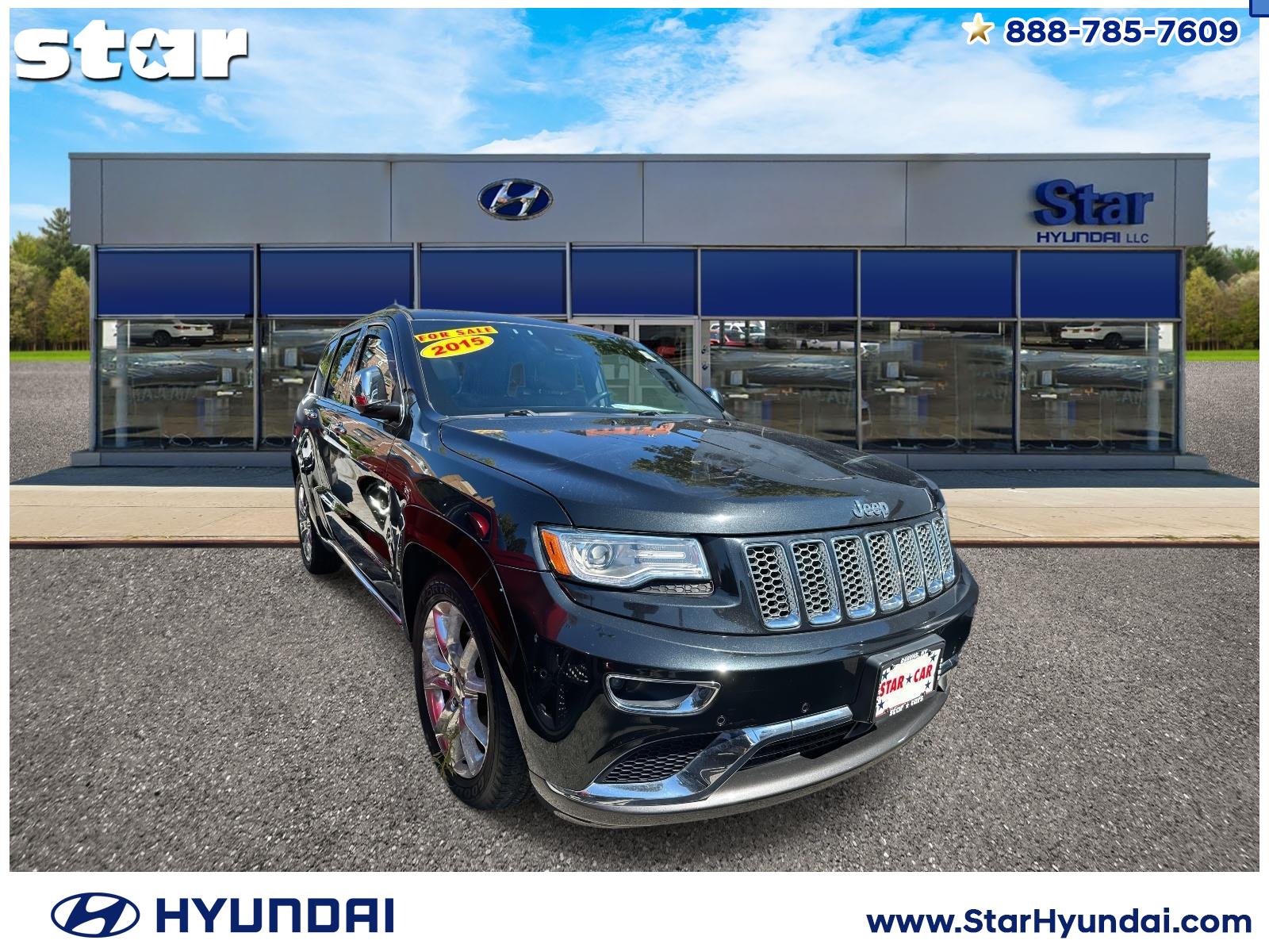 used 2015 Jeep Grand Cherokee car, priced at $19,499