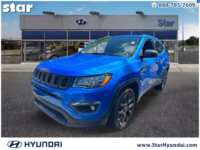 used 2021 Jeep Compass car, priced at $19,499