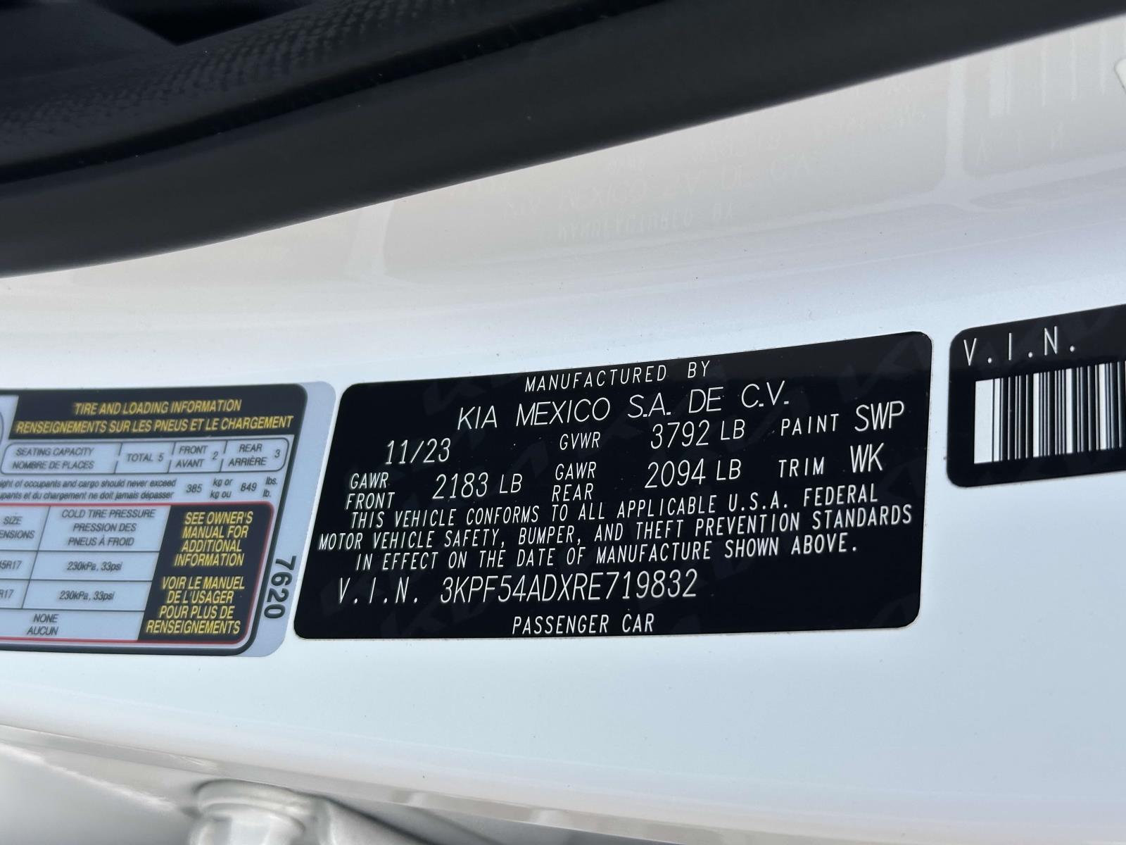 used 2024 Kia Forte car, priced at $21,499