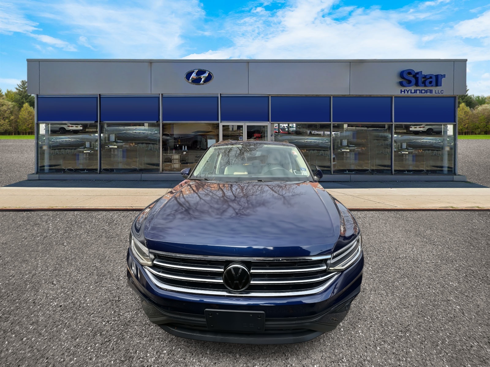 used 2022 Volkswagen Tiguan car, priced at $20,999