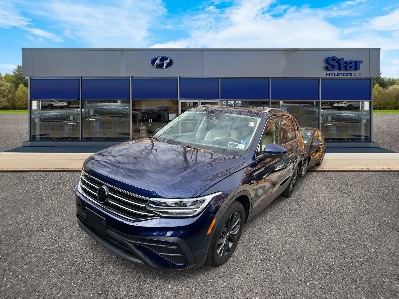 used 2022 Volkswagen Tiguan car, priced at $20,999