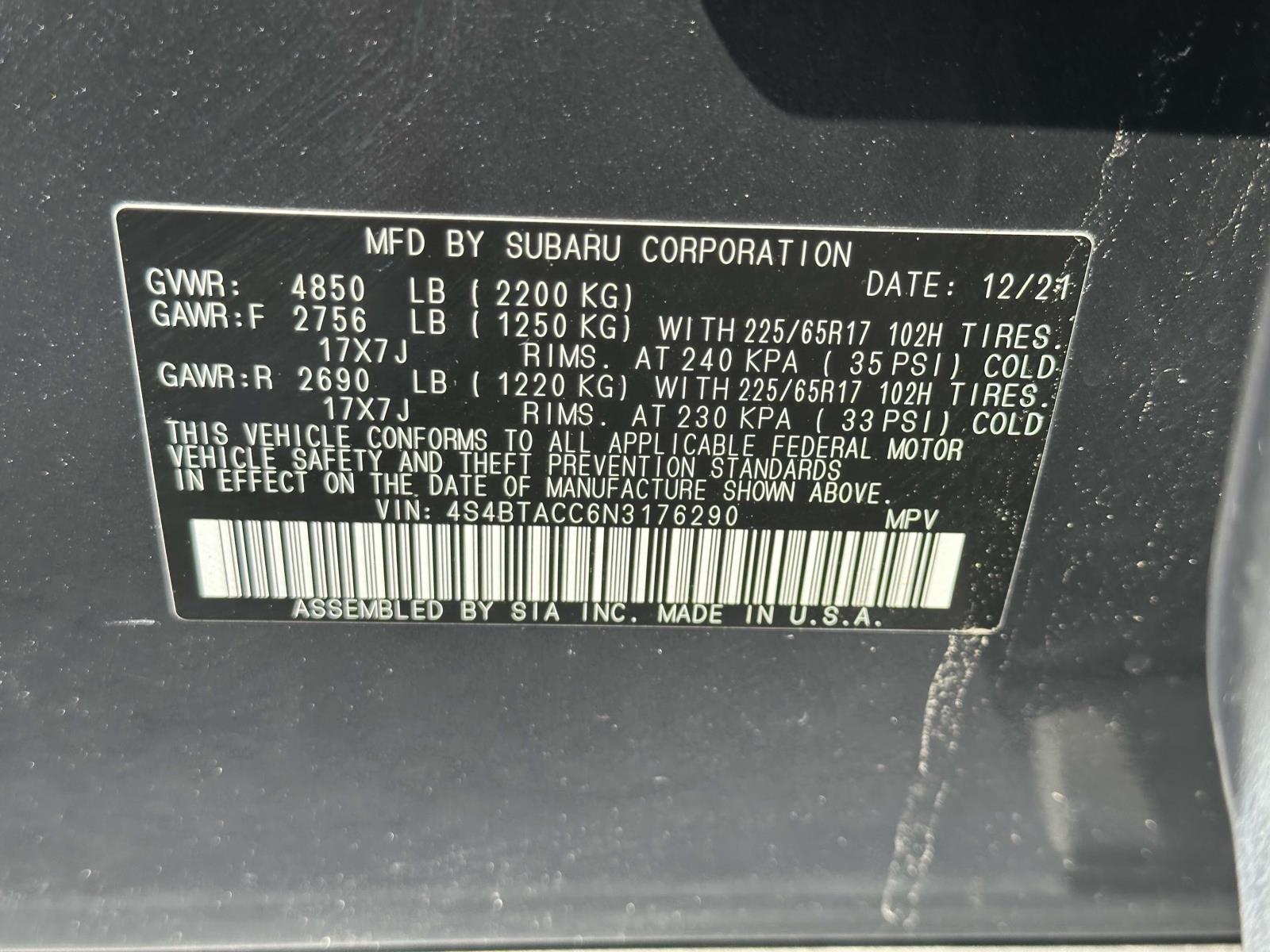 used 2022 Subaru Outback car, priced at $23,699