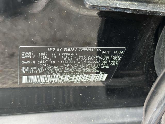 used 2021 Subaru Outback car, priced at $26,995