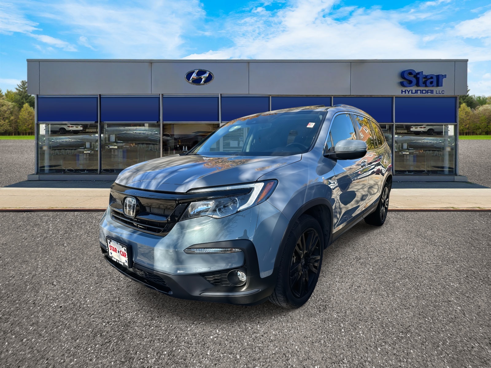 used 2022 Honda Pilot car, priced at $31,995