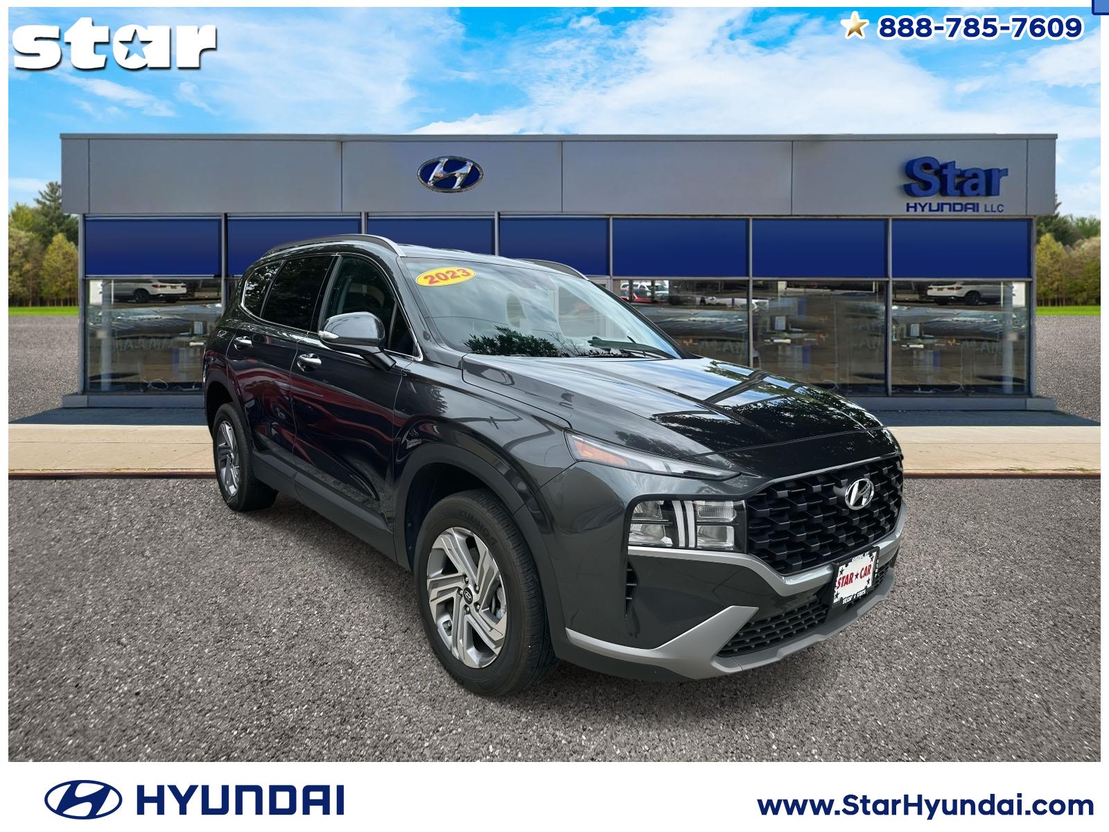 used 2023 Hyundai Santa Fe car, priced at $23,349