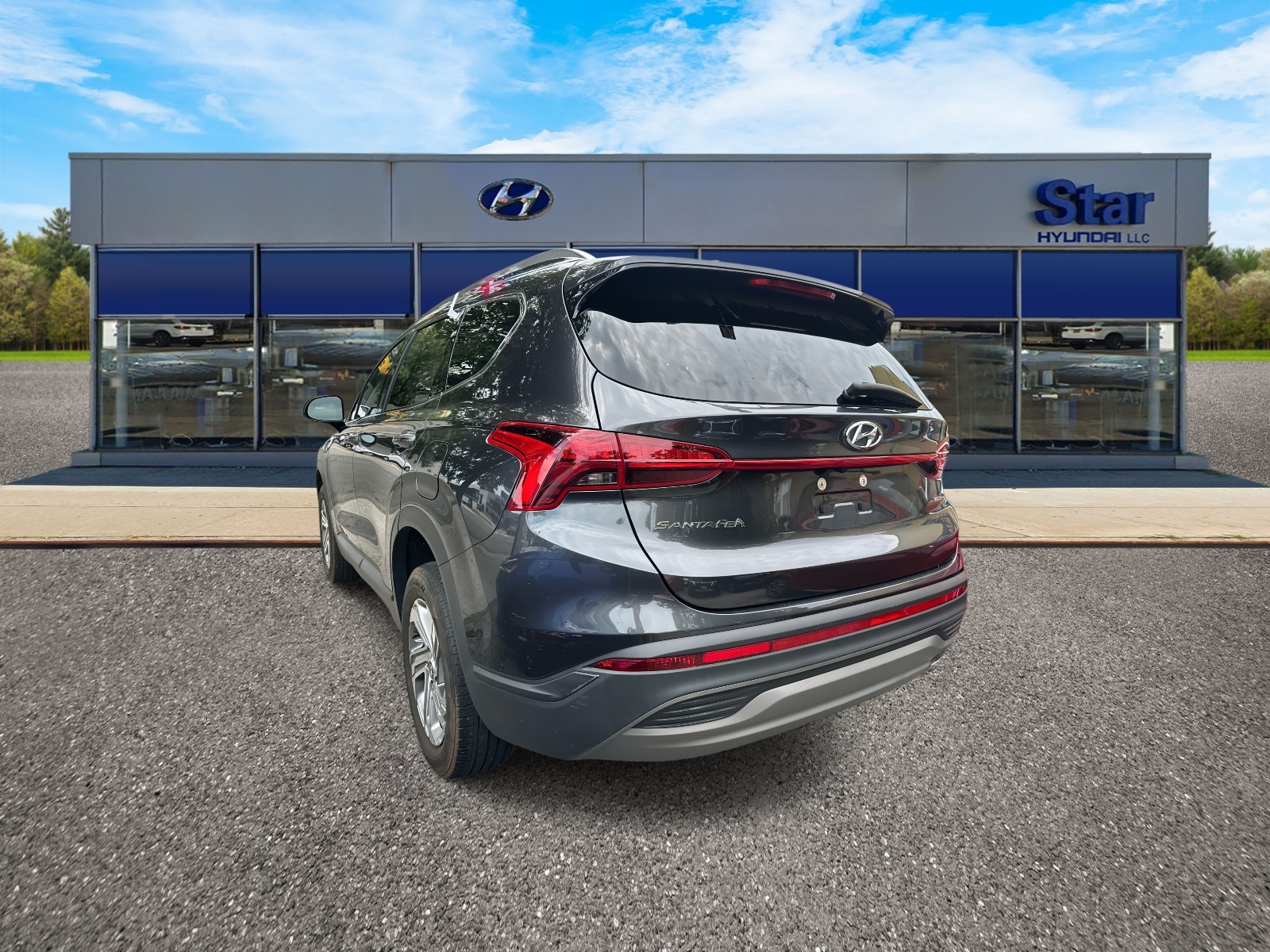 used 2023 Hyundai Santa Fe car, priced at $23,349