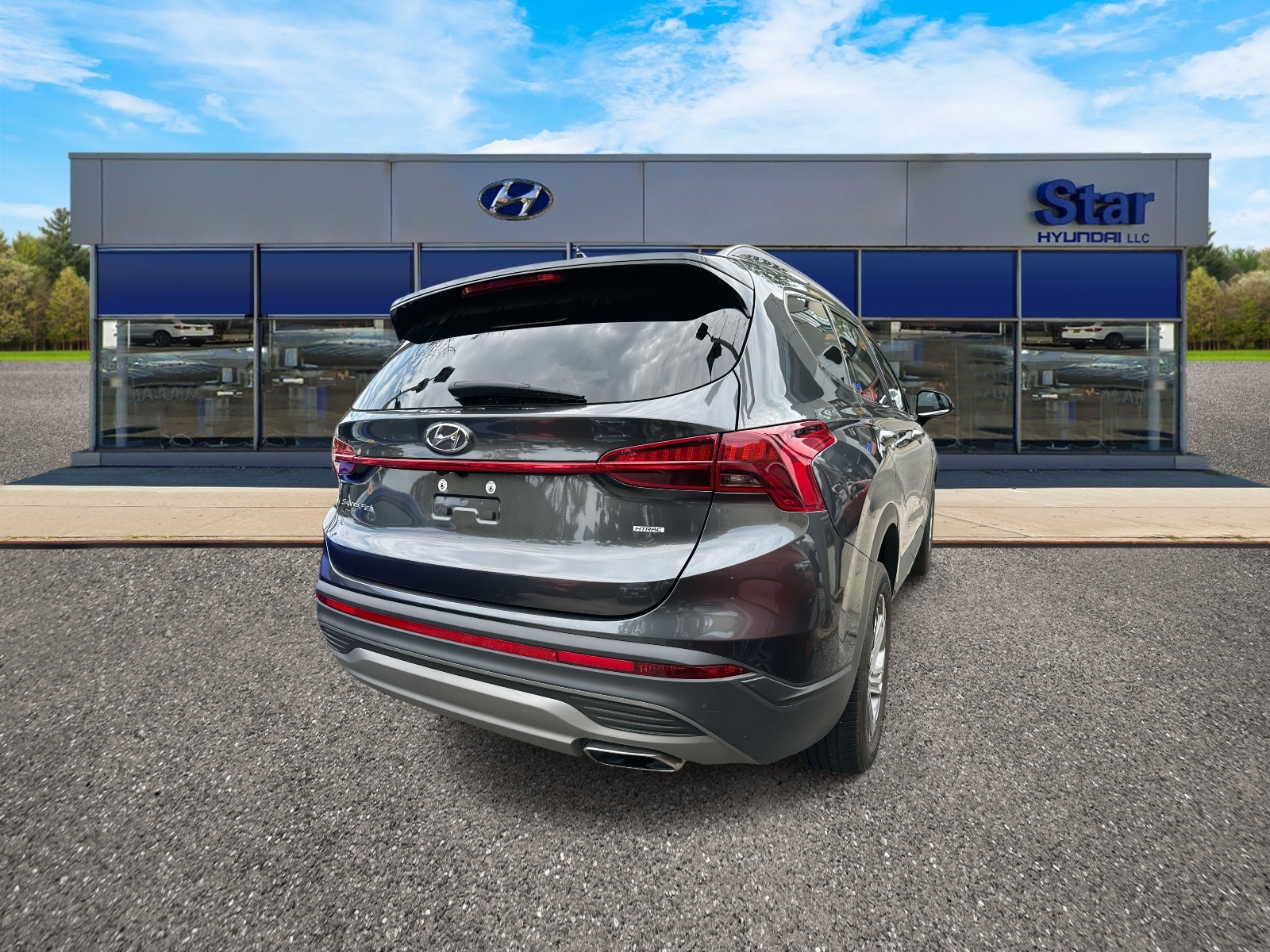 used 2023 Hyundai Santa Fe car, priced at $23,349