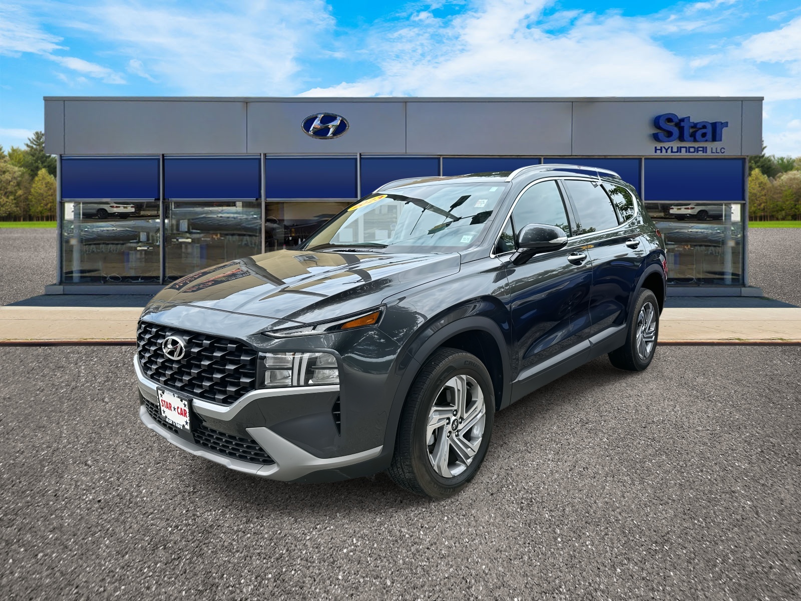used 2023 Hyundai Santa Fe car, priced at $23,349