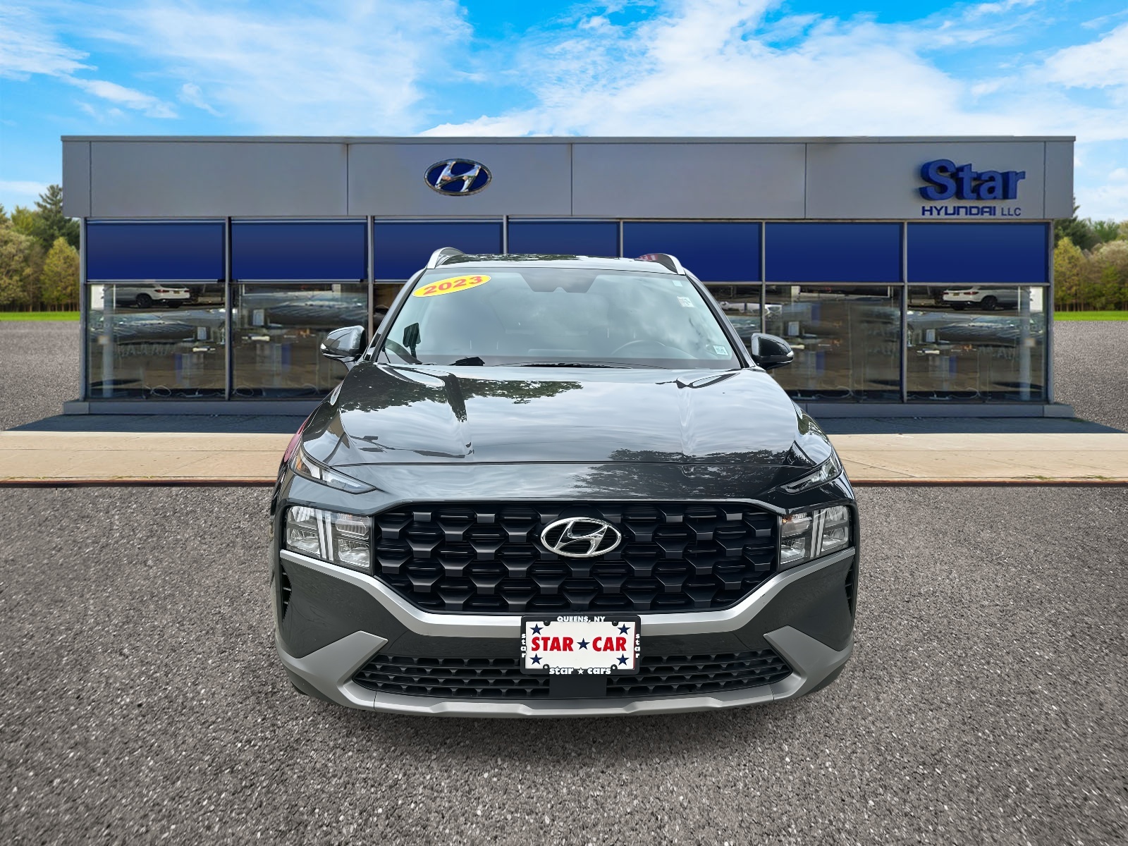 used 2023 Hyundai Santa Fe car, priced at $23,349