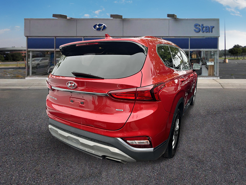 used 2019 Hyundai Santa Fe car, priced at $17,995