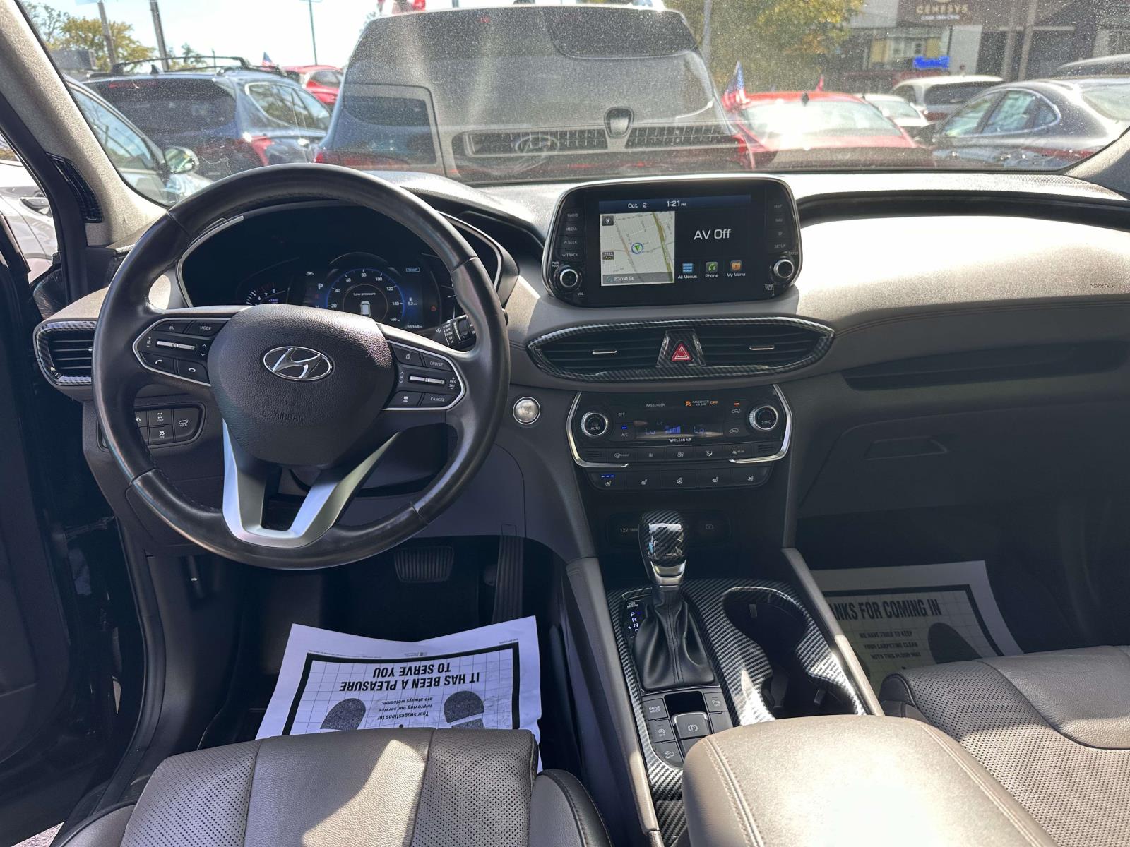 used 2019 Hyundai Santa Fe car, priced at $21,995
