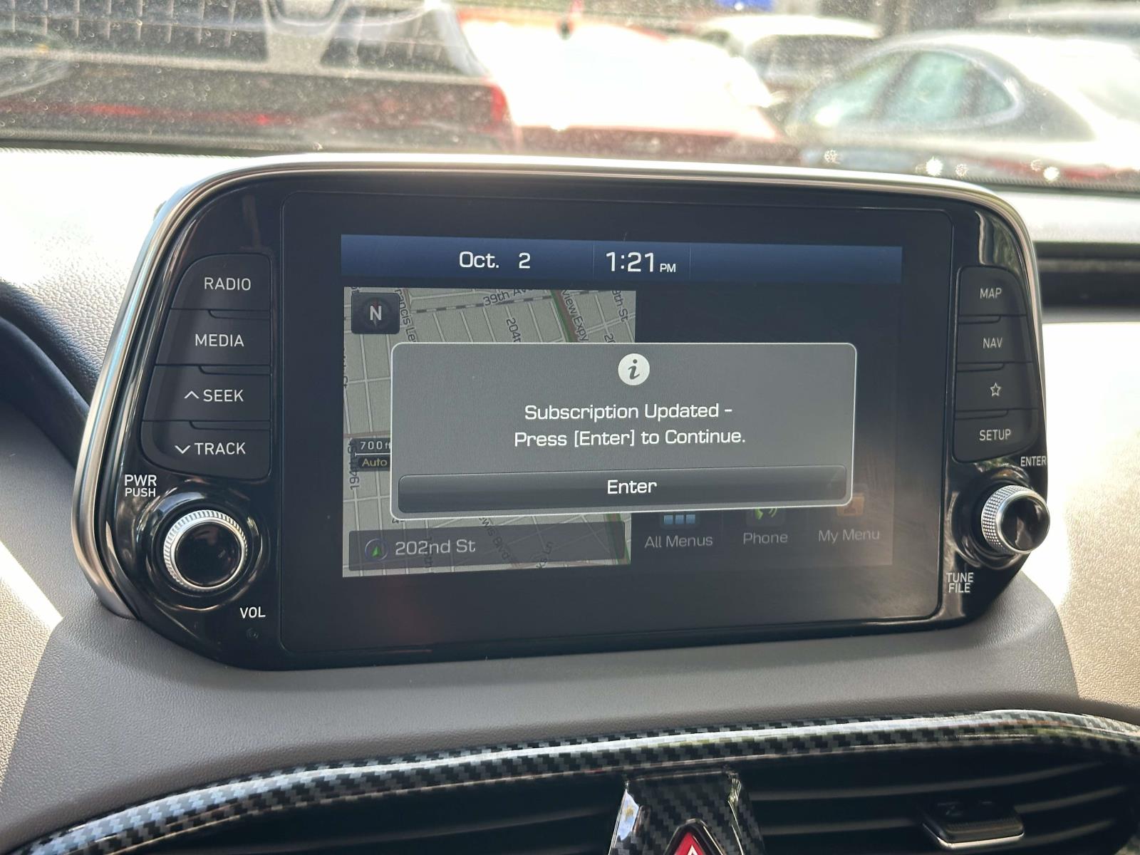 used 2019 Hyundai Santa Fe car, priced at $21,995
