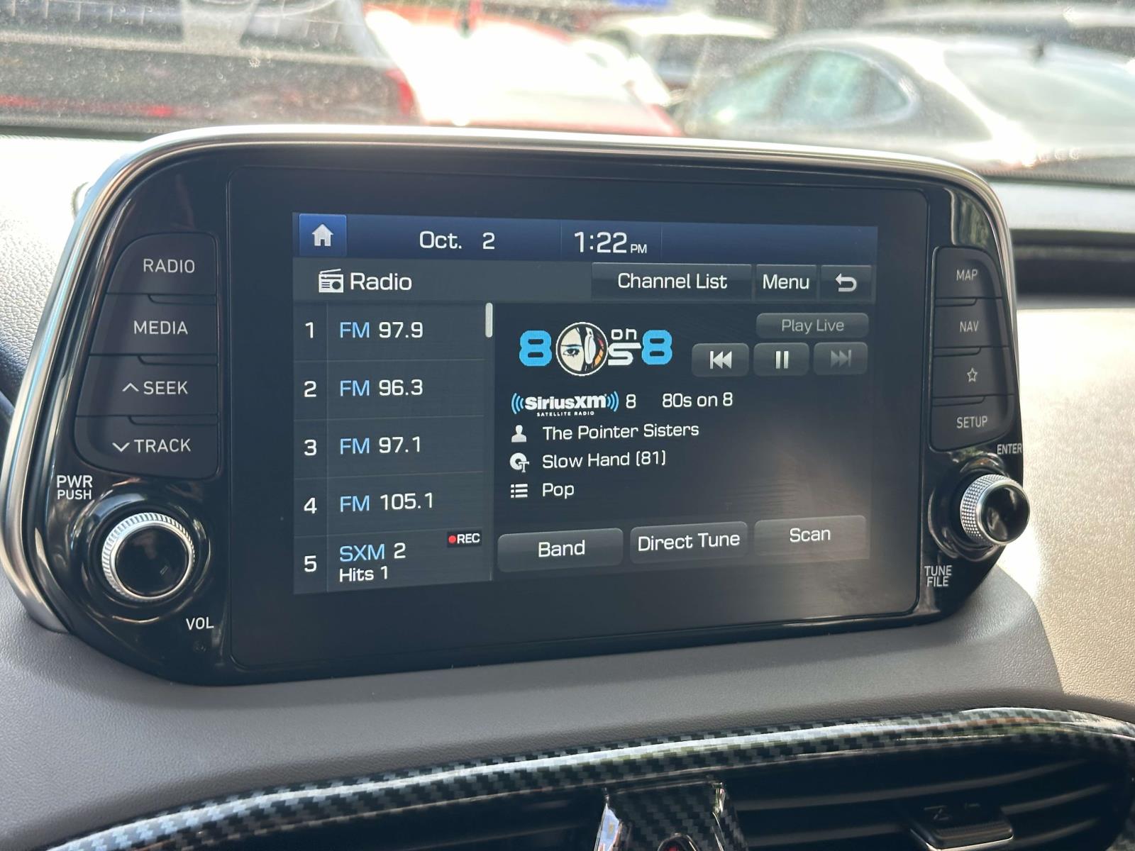 used 2019 Hyundai Santa Fe car, priced at $21,995