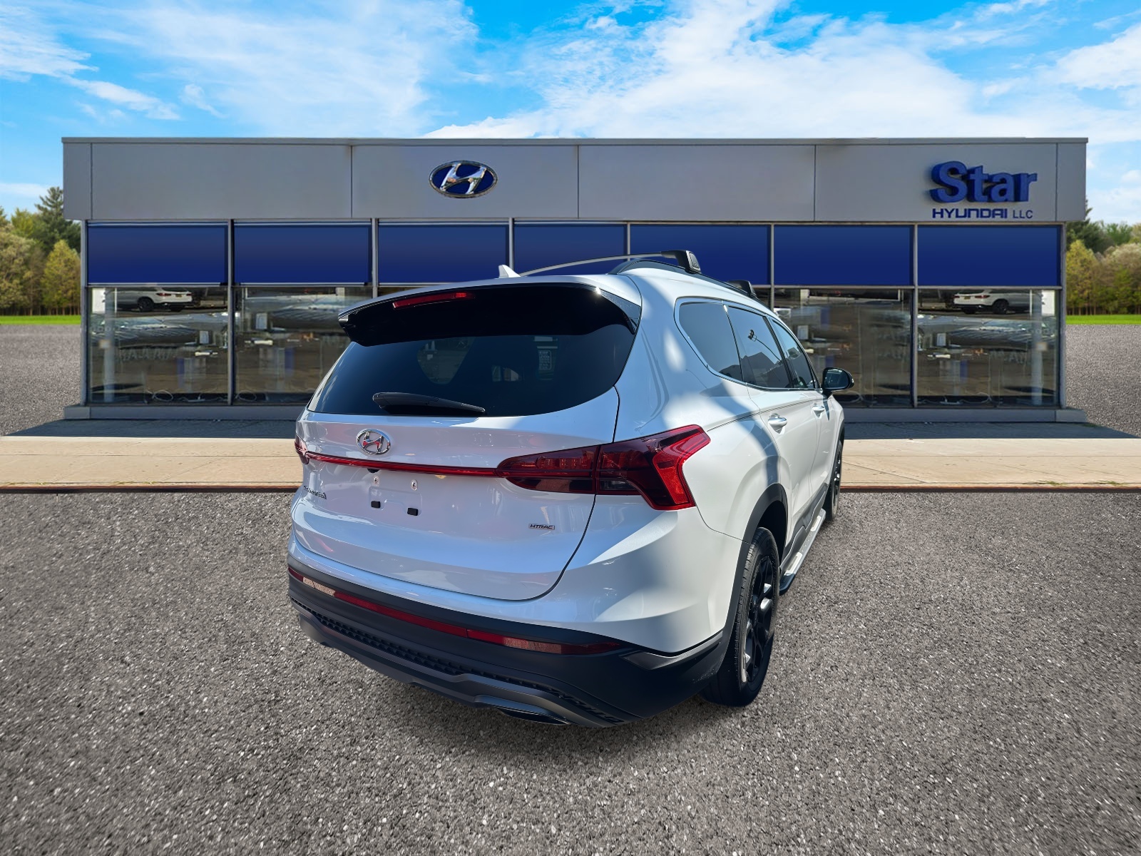 used 2022 Hyundai Santa Fe car, priced at $21,499