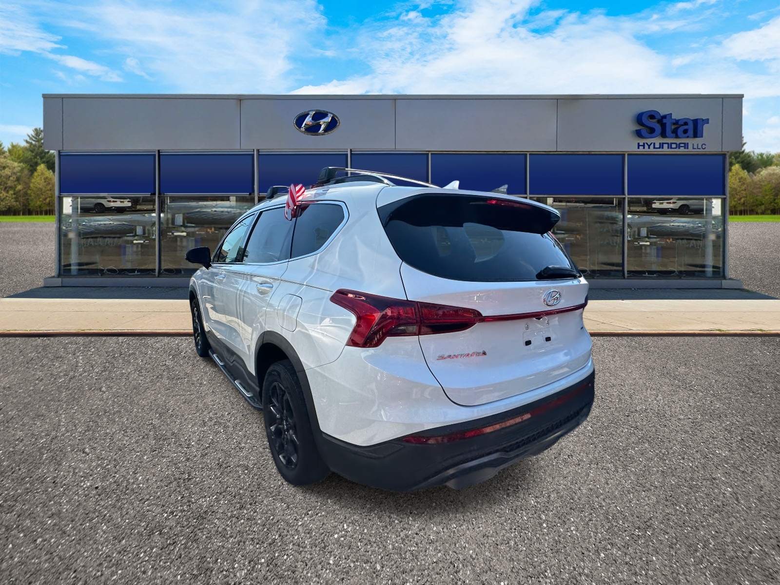 used 2022 Hyundai Santa Fe car, priced at $21,499