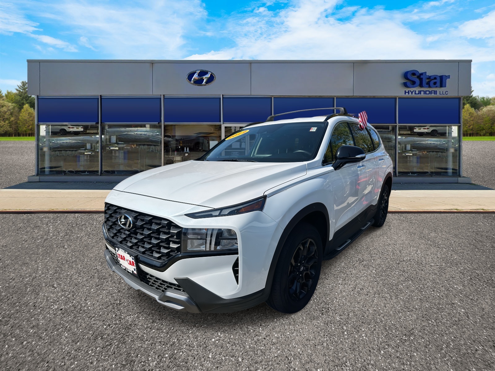 used 2022 Hyundai Santa Fe car, priced at $21,499