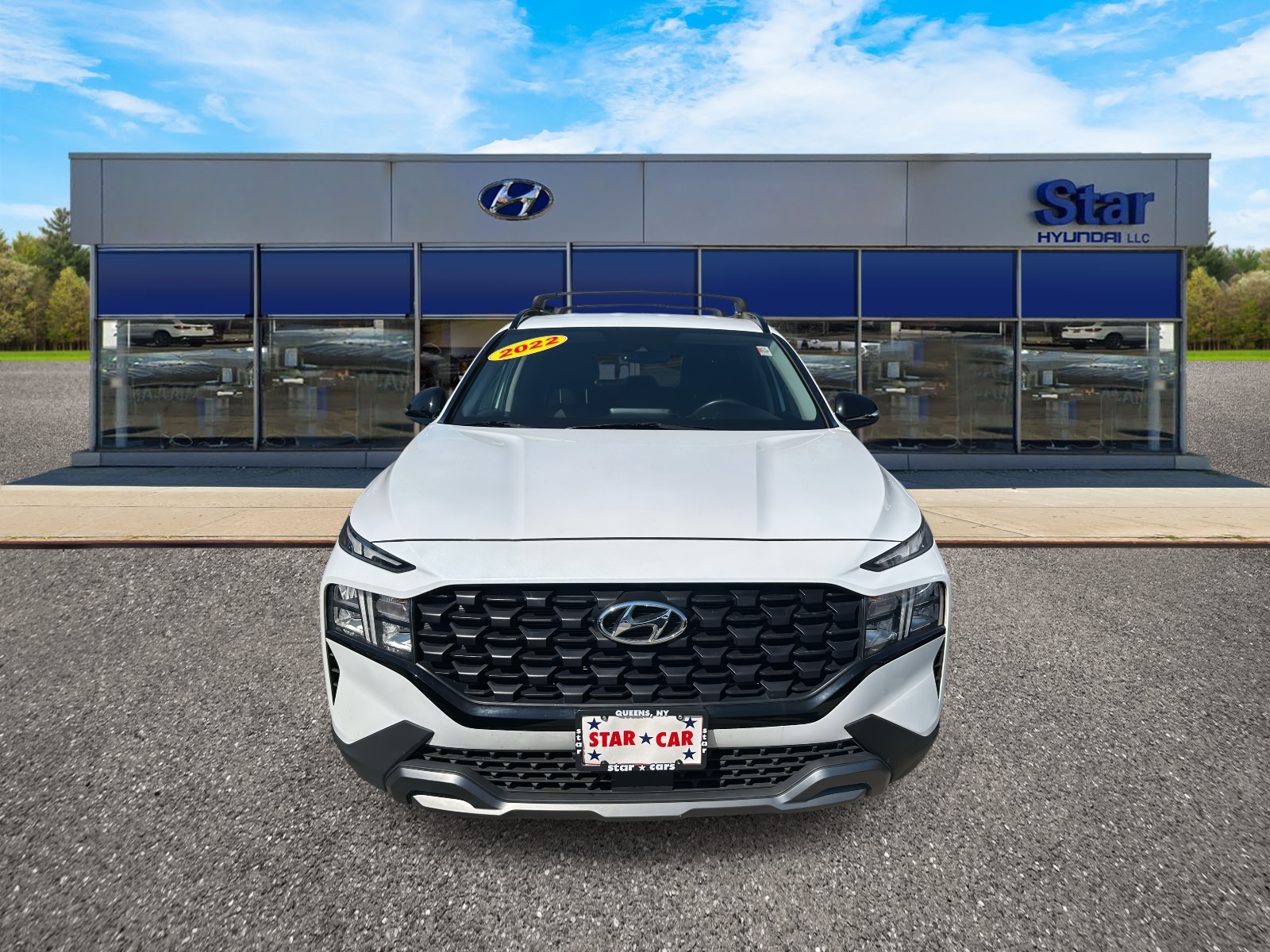 used 2022 Hyundai Santa Fe car, priced at $21,499
