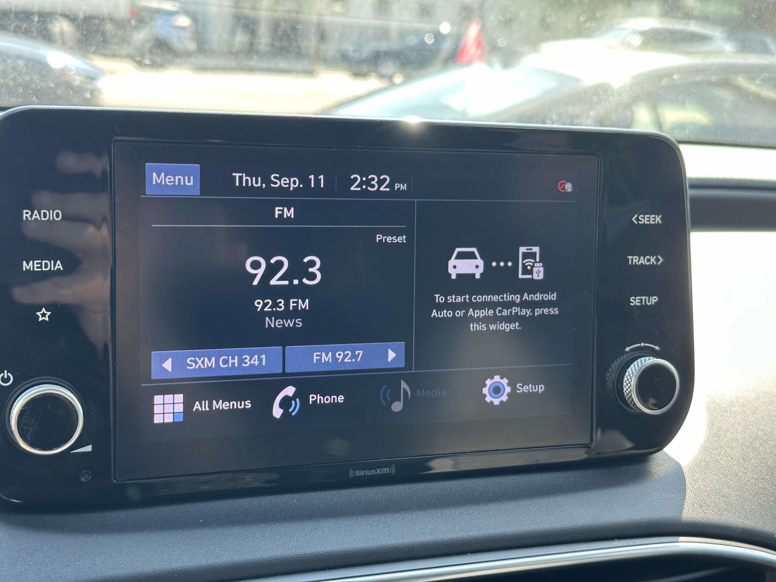 used 2022 Hyundai Santa Fe car, priced at $21,499