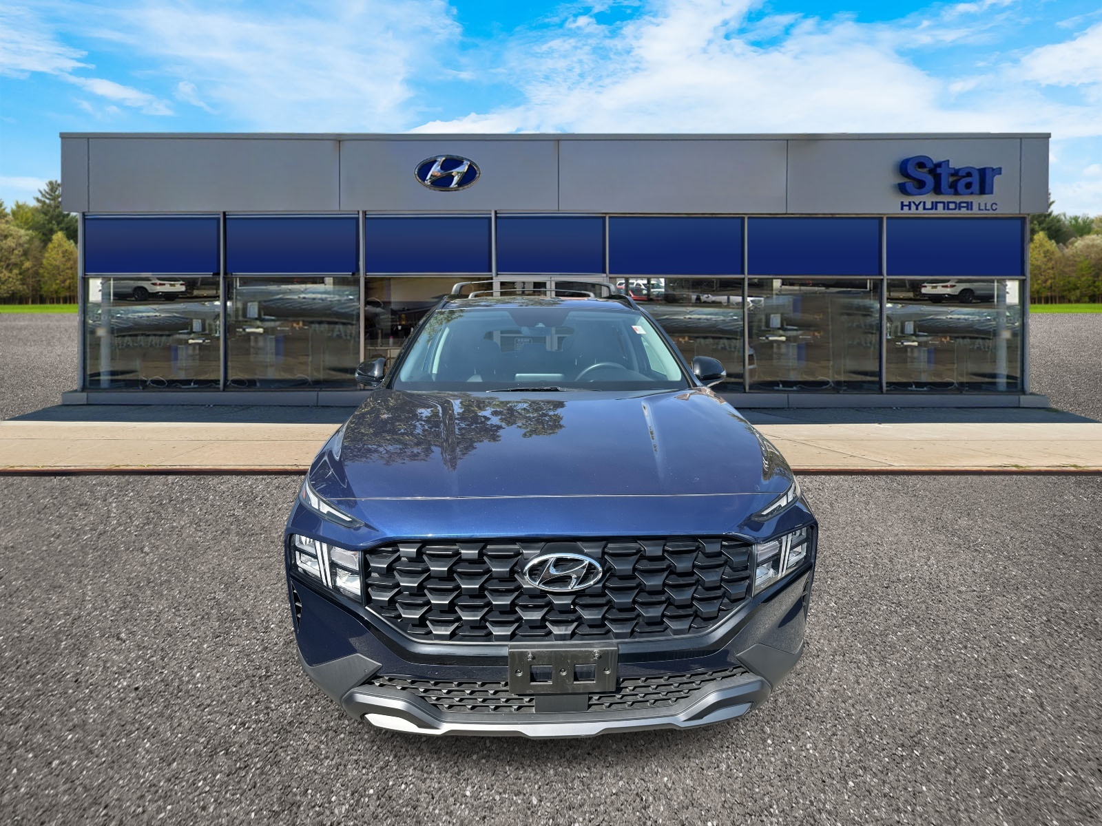 used 2023 Hyundai Santa Fe car, priced at $26,999