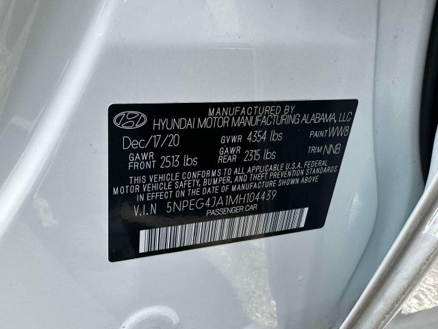 used 2021 Hyundai Sonata car, priced at $18,499
