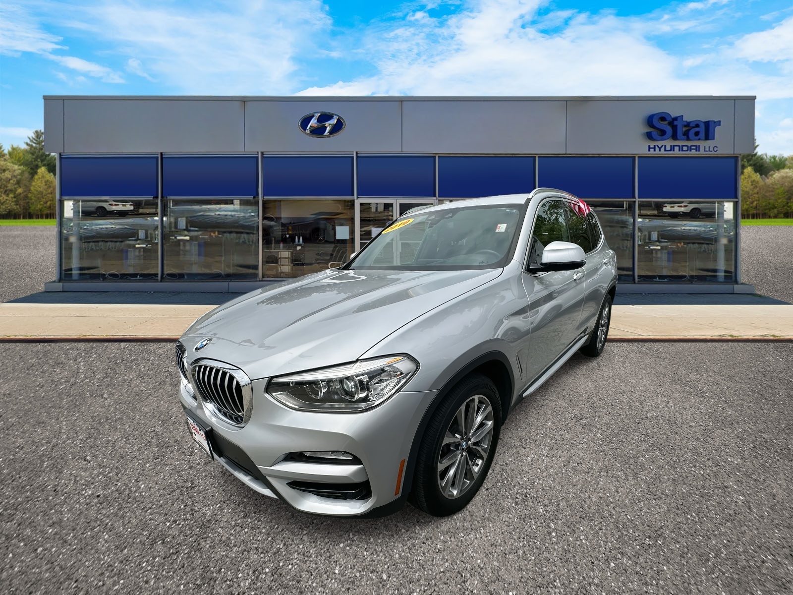 used 2019 BMW X3 car