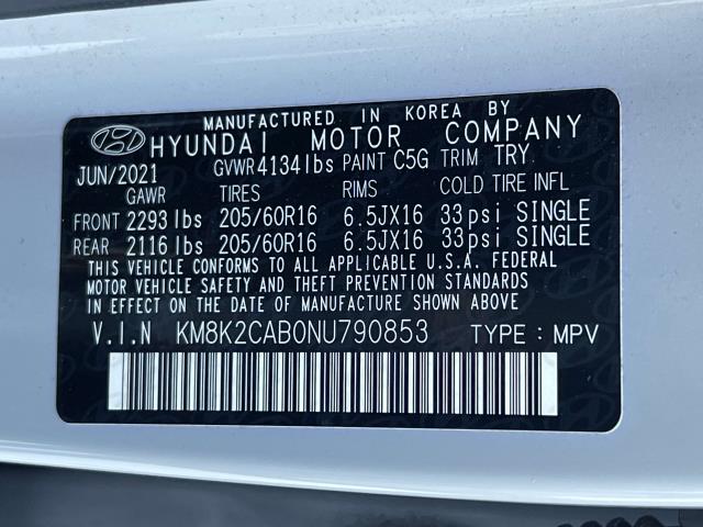 used 2022 Hyundai Kona car, priced at $18,995